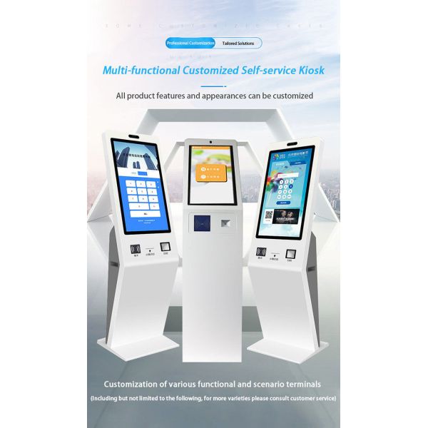 32 Inch Interactive Customer Self Ordering System In Fast Food  for Retail and Hospitality