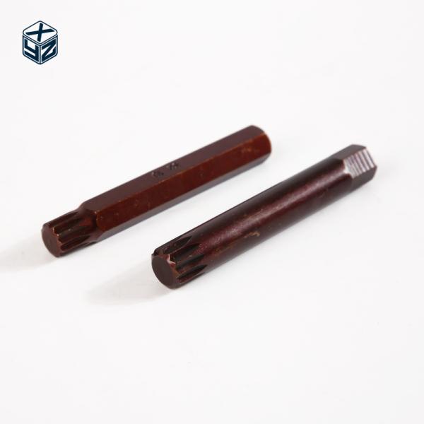 Industrial Grade 40 Pieces Bits Set with Red S2 Material and Natural Finish Plastic Box