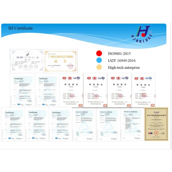 HJ Germany Type 12T Lifting Europe Type Air Suspension For Tank Truck