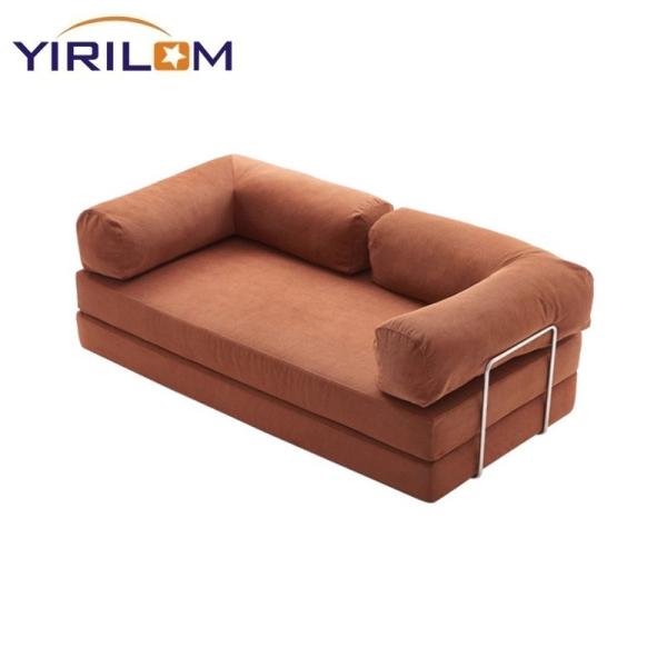 Sofá cama modular de alta calidad Multifunción Sofá plegable Conjuntos de esponja Teca Compresión Muebles de salón