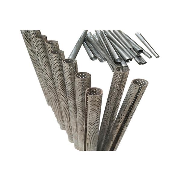 Punching Hole Perforated Filter Tube 304 Stainless Mesh