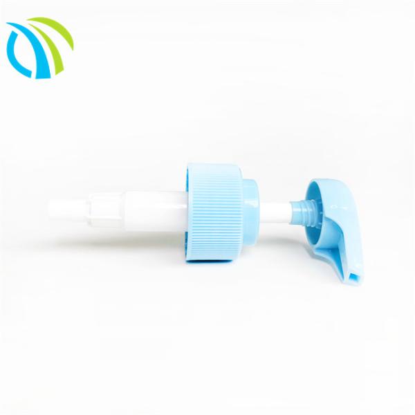 32/410 32mm Spring Lotion Bottle Pumps Blue 4ml PP Lotion Pump Cap