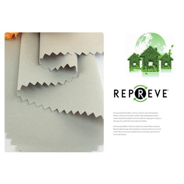 Повторно использованная ткань лайкра любимца простирания пути 100D 4 водоустойчивая