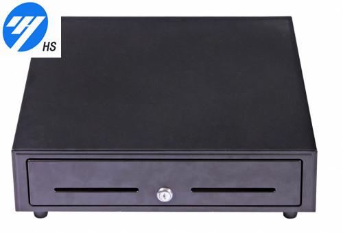 Keylock Pos Cash Drawer Heavy Duty Cash Box For Supermarket Payment HS 410