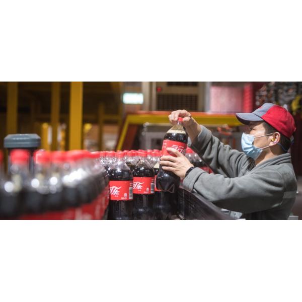 Системы оборудования осмотра зрения HMI упаковывая для бутылок колы 500 ml