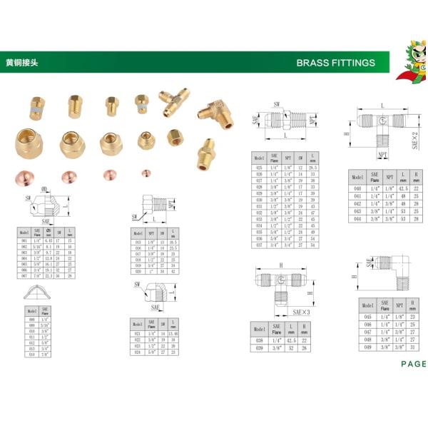 GREENLAND Brass Needle Valve for Refrigeration and Air Conditioning Systems