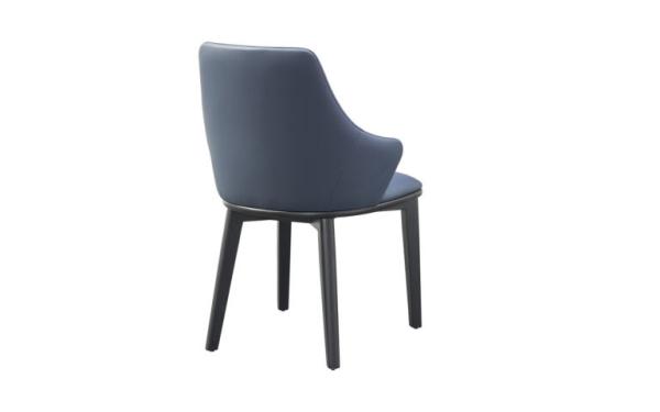 Elevate Edge  Italian Style Dining Chairs  Luxury Half Armrest