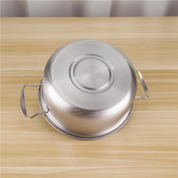 Современный настольный Cookware нержавеющей стали установил бак супа еды 12pcs