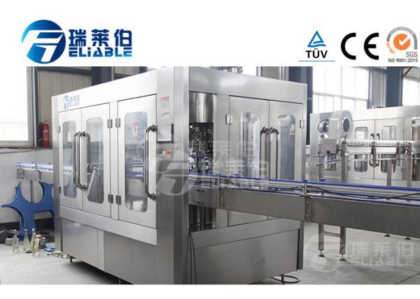 Compact Structure Glass Bottle Filling Machine Juice Beer Vertical Filling Machine