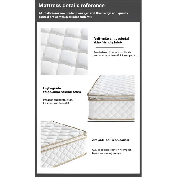 JOURM Pure Natural Latex Layer Hollow Three-Dimensional Structure for Airflow Comfort