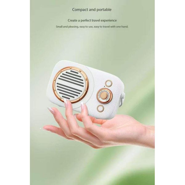 V5.3 Bluetooth Speaker, 5W Loud Sound1200mAh Battery, 3-4H Playtime10M Range Multi-Input (BT/AUX/TF/USB) Portable Wireless Speaker portable wireless speaker with bluetooth