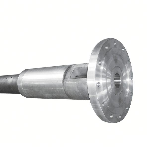 Vis et fourreau bimétalliques jumelés personnalisés pour machine de moulage par injection, extrudeuse de matériaux LDPE et PVC avec conception conique