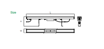 Road Project Ip66 High Bay Industrial Lighting 120-140lm/W
