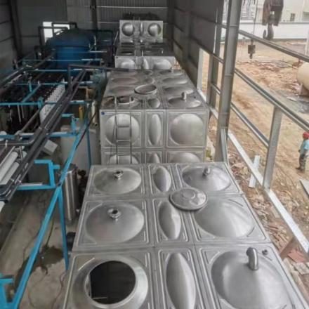 Équipement d'eau ultra pure entièrement automatique de 25 m3/h pour les centrales électriques du Guangxi