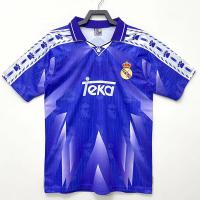 Jogos clássicos do futebol do poliéster retro seco rápido da camiseta de futebol do roxo