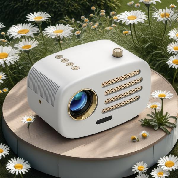 K7 Green Mini 720P HD Projector Android 11.0 Home Smart Flip Projector