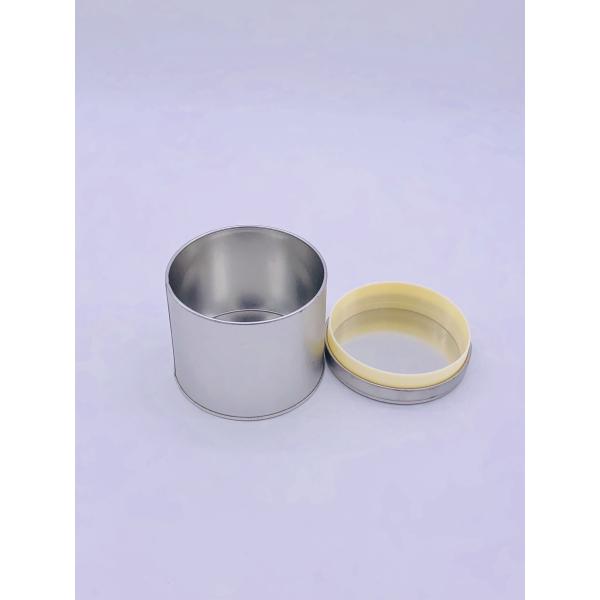 Small Medical Care Round Tin Box Pre-Roll Opening Way Customized