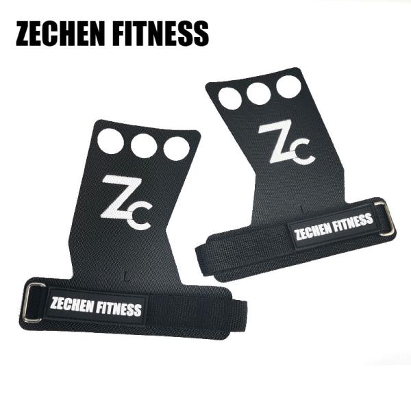 Palm Crossfit Hand Grips Leather Gymnastics 2 Mm 3 Holes Diamond Microfiber Protecter