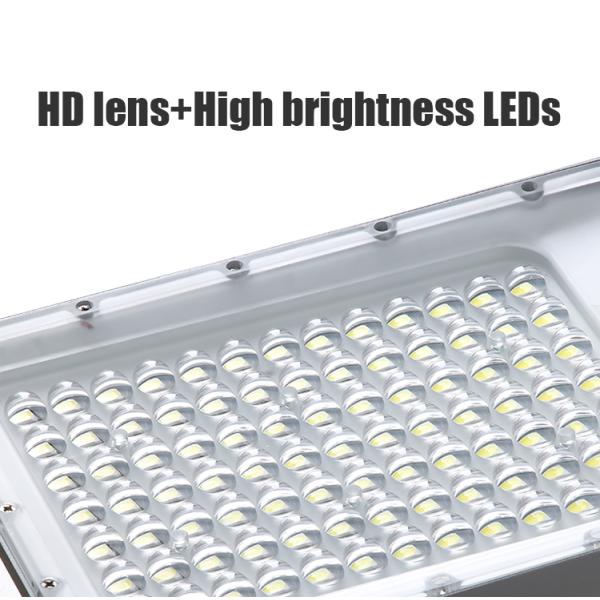 120° Beam Angle Commercial Outdoor Solar Street Light System 10w 20w 30w 40w 50w 100w