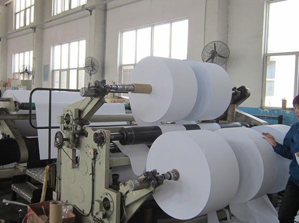 China Fabricante Papel sensível ao calor JUMBO Rolo Para papel de fax térmico