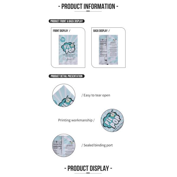 Устойчивая к влаге упаковка пищевых продуктов бумажная сумка Custom Printing Logo Takeaway Snack Упаковочный пакет