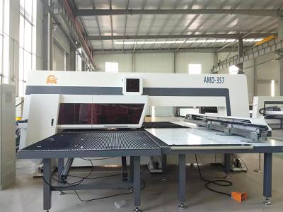 Hydraulic CNC Turret Punching Press Machine For Metal Sheet