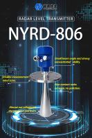 30m 316L Antenne Niveau radar sans contact Émetteur de niveau radar Sanitaire Émetteur de niveau radar
