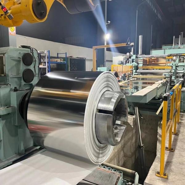 SUS430 Tiras de acero inoxidable 0.1mm 0.2mm 0.3mm con tiras de corte de hendidura de superficie 2D