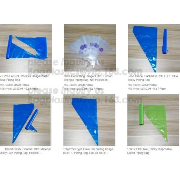 PE Plastic Icing Piping Cake Decorating Pastry Bag Candy Making Bags, Cake Cream, Decorating, Pastry Bags, Piping, Pastr