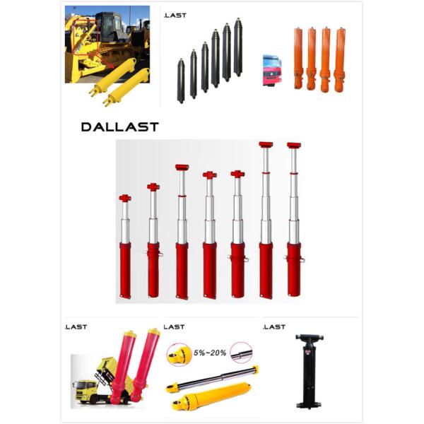 Industrial Single Acting Hydraulic Cylinder Heavy Duty High Pressure Long Stroke