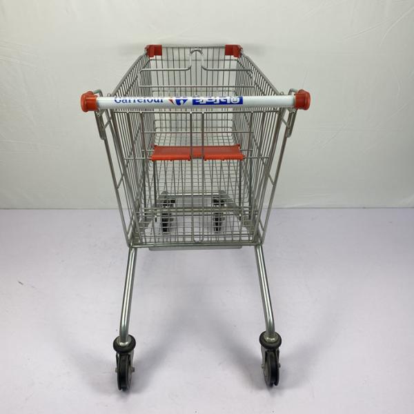 European Style Customized 	Grocery Shopping Trolley 150L Metal Supermarket Trolley Powder Coating