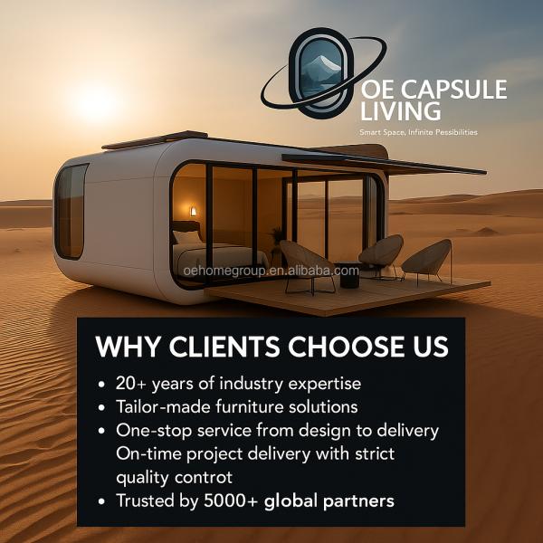 Luxury 20ft Modern Shipping Container House Small Residential Prefab Steel Structure For Hotels Villas Apartment Space