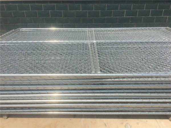 chain link temporary construction fence panels 6FT X 10F Mesh 2 3/8  x 2 3/8 ( 60mm x 60mm ) x 12 gauge wire