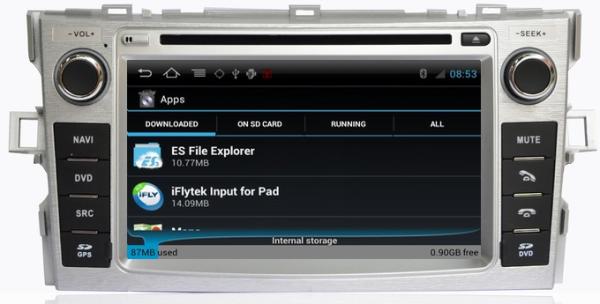 Ouchuangbo In Dash Android 4.0 for Toyota Verso 2011-2012 Auto Navi Multimedia S150 Radio Blutooth Digital TV OCB-133C