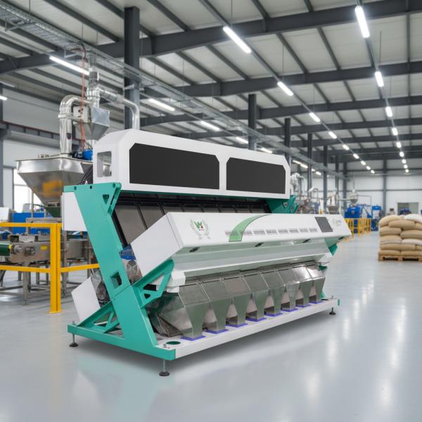 Wenyao Plastic Color Sorter Machine with 99.99% Sorting Accuracy 8 Chutes 512 Channels and Japan Toshiba CCD Sensor