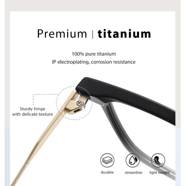 Пользовательские оптические комбинированные очки с логотипом Блокировка синего света