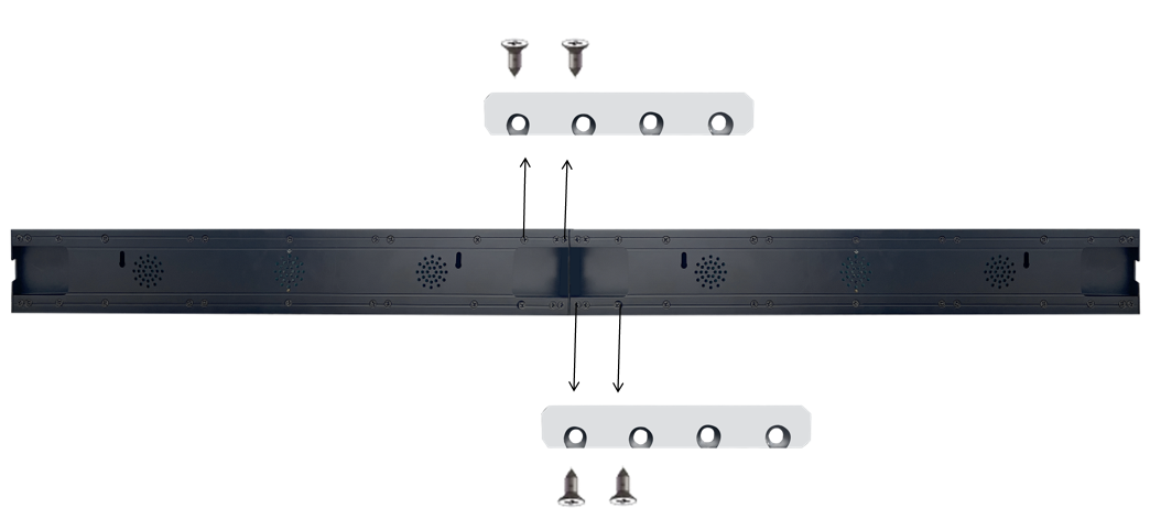 Внутренний пол креативный светодиодный дисплей P1.8 Видео рекламный экран для супермаркета