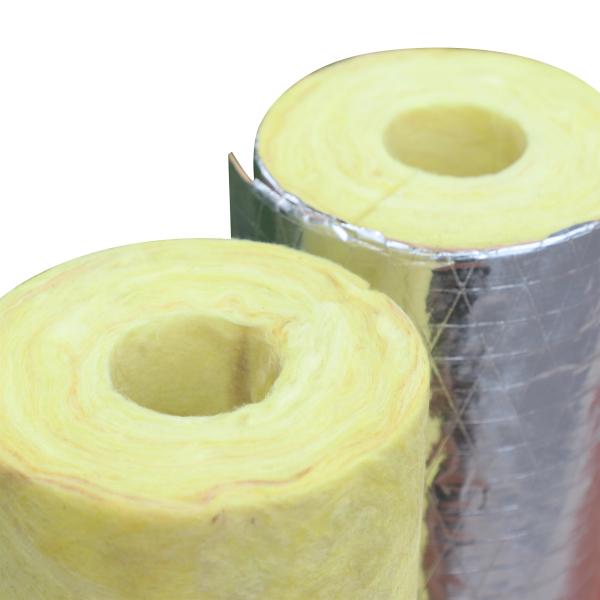 Insulation Material Fireproof And Fiberglass Pipe Insulation For HVAC Ducts