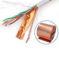 Cabo da rede da costa do cobre SFTP Calibre de diâmetro de fios de LAN Cable 24 dos ethernet de CAT5E multi