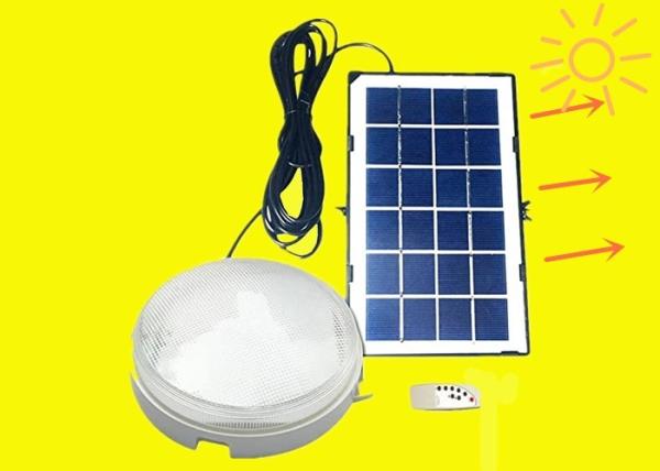 Indoor Remote Kitchen Patio Camping Emergency Light / 42 LED 9W Solar LED Wall Lamp
