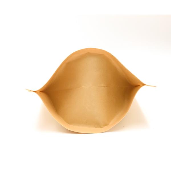 Food Grade Zipper Kraft Paper Pouch , Dry Food Stand Up Pouch With Window