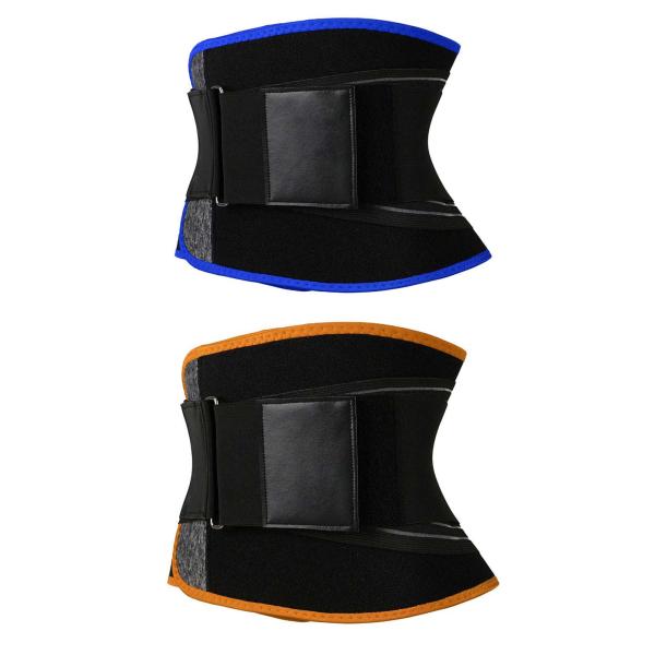Leather Belt Neoprene Sweat Waist Trainer Sauna Belt With Neoprene For Weight Loss