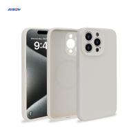 Casilla de teléfono móvil de silicona líquida a prueba de agua a prueba de choques para Samsung S24