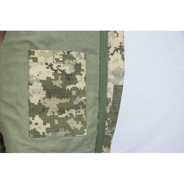 Ukraine Camouflage Suits T/C 6535 Plaid Fabric Military Camouflage Uniform Customized