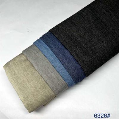 Lightweight 100% Cotton Plain Denim Shirt Fabric Black 4.5 Oz 152gsm