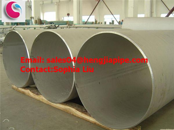 large diameter stainless steel pipes