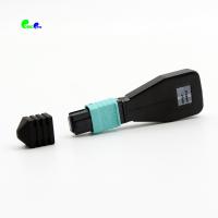 O tipo fêmea laço de retorno da fibra ótica do modo de OM4 multi cabografa o cabo de remendo de MPO