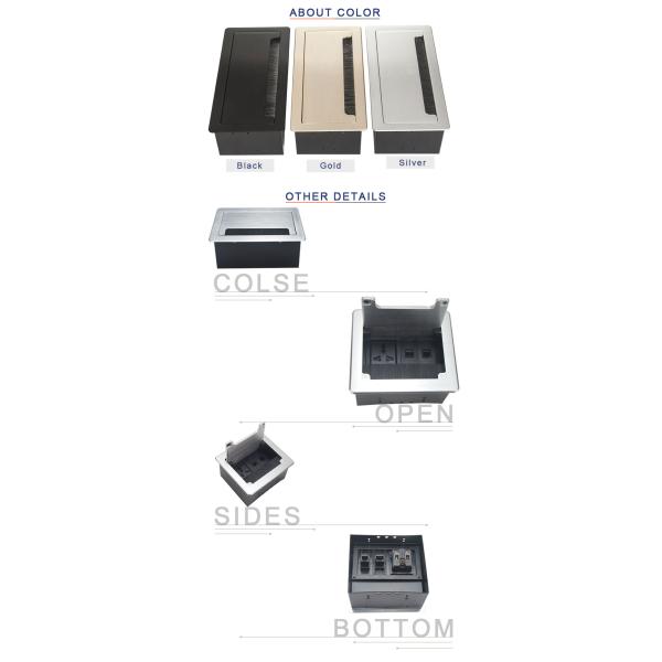 Популярные врезанные на сальто стола переговоров вверх по столу замены гнезда столешницы поднимают домкратом с силой /USB