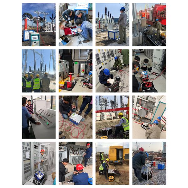 High Voltage Switch Circuit Breaker Timing Test CB Analyzer