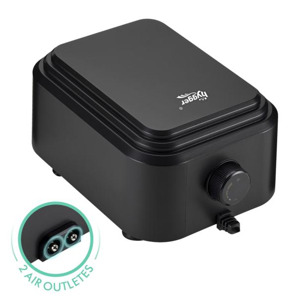 Adjustable Flow Powerful  10W Hygger Air Pump
